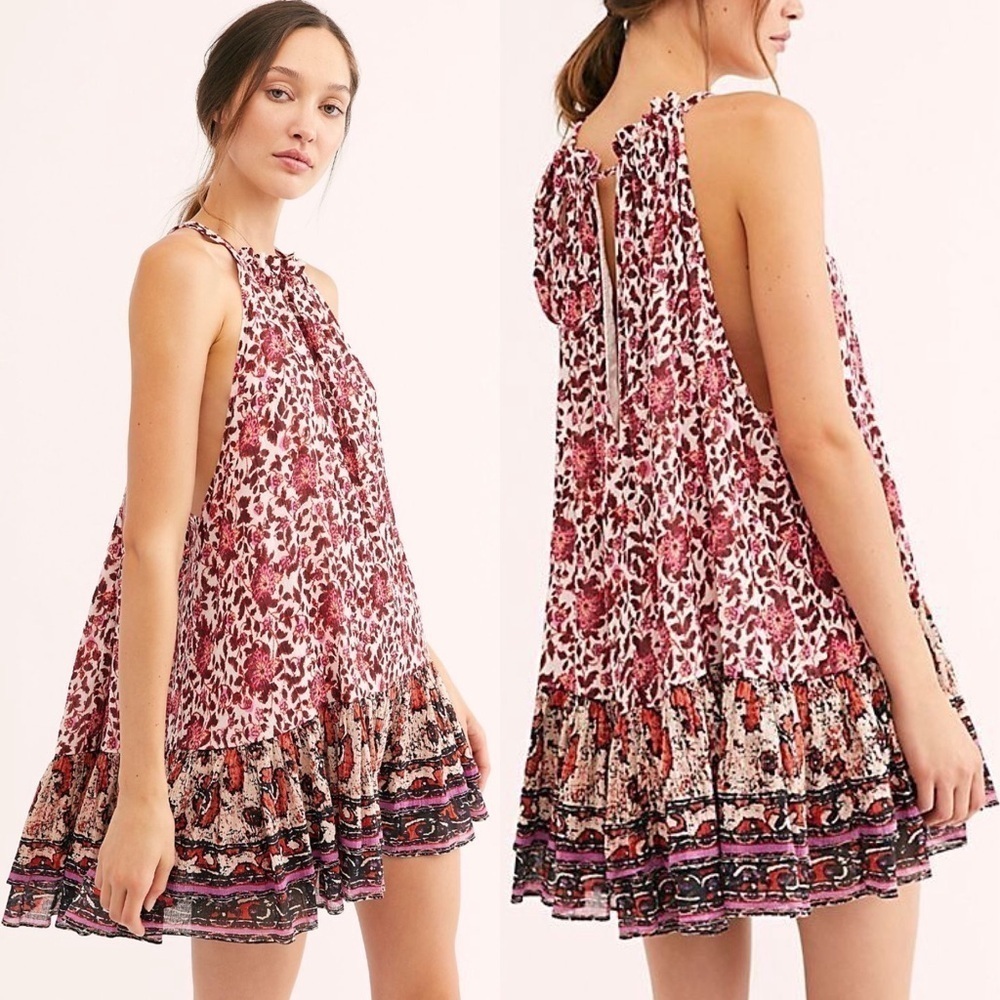 Free People Lyla Mini Dress Size XS $128